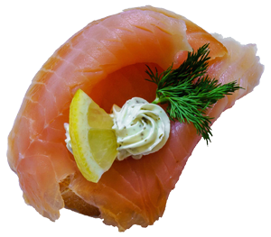 Canapé Lachs