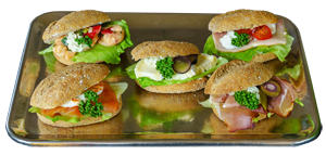 Belegte Brötchen assortiert