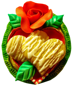 Rosen-Herz-Schale 1