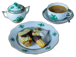 Edles Café-Gedeck