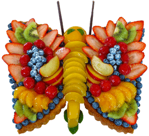 Schmetterling-Torte