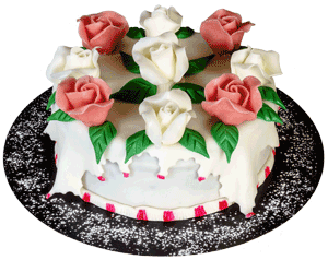 Rosen-Torte