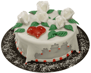 Rosen-Herz-Torte 1