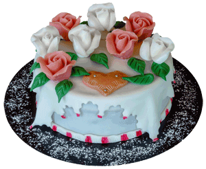 Rosen-Herz-Torte 2