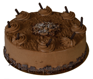 Schokoladen-Nougat-Torte