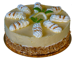 Zitronenschaum-Torte