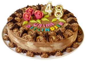 Geburtstagstorte Schokolade-Vanille